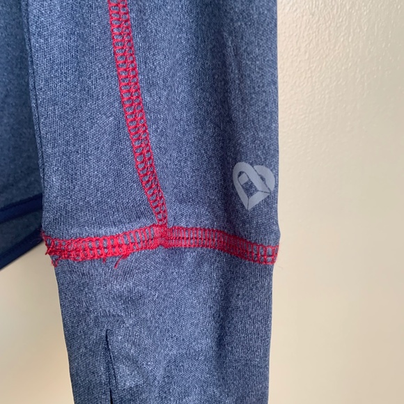 Colosseum Gray Stingray 1/4 Zip Pullover Top University of Arizona Sz.M Sports - Picture 6 of 8